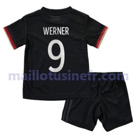 Maillot de Foot Allemagne Timo Werner 9 Extérieur UEFA EURO 2020 - Enfant